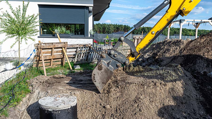 New Septic System Installation